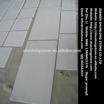 Runyu Pure White marble tile,pure white marble stone