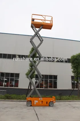 Hydraulic 8m Vertical Lift Table For Rental Company