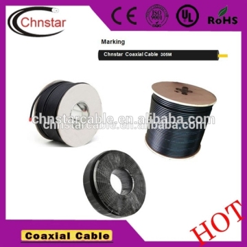 rg6 cu ccs coaxial cable with pvc or pe from lishui factory