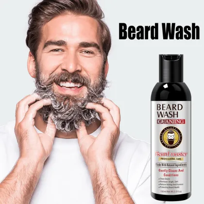 OEM Custom Logo Beard Wash Shampoo - Wholesale Hot Sale for Clean Beard