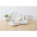 16 Piece Farmhouse Melamine Dinnerware Set