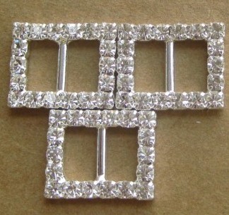 rectangle rhinestone buckles