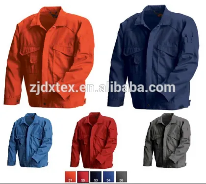100% Cotton Working Clothes Men Flame Retardant Workwear Clothing