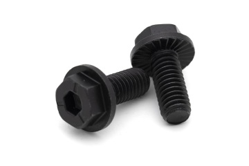 Supply hex socket black screw bolts