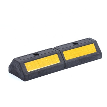Hot Sale 500*155*95mm 2.5kg Parking Lot Rubber Plastic Barrier