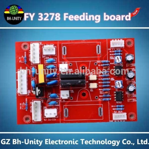 Feeding board for infiniti challenger large format printers