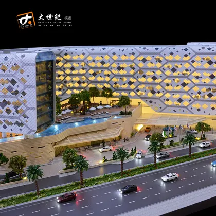 Office building model architectural scale models