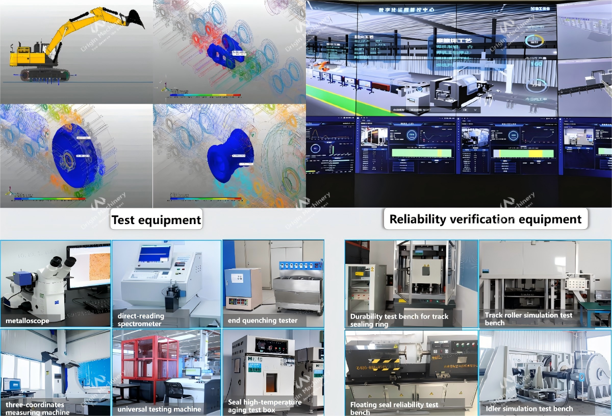 ORIGIN MACHINERY UNDERCARRIAGE PARTS MANUFACTURING WORKSHOP ORIGIN MACHINERY UNDERCARRIAGE PARTS MANUFACTURING WORKSHOP