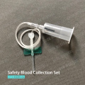 Safety Blood Collection Set with Pre-Attached Holder