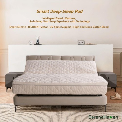調節可能な機能を備えたスマート電動マットレス