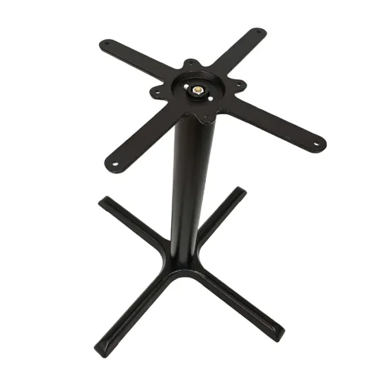 Black Four Claws Cast Iron Table Base