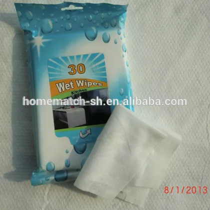 kitchen cleaning wet wipes, household cleaning tissue, cleaning cloth towel, China manufacturer