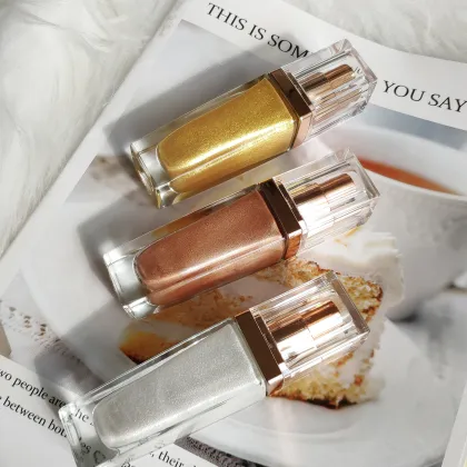 Private Label Wholesale Glow Lotion Body Shimmer Oil & Highlighter