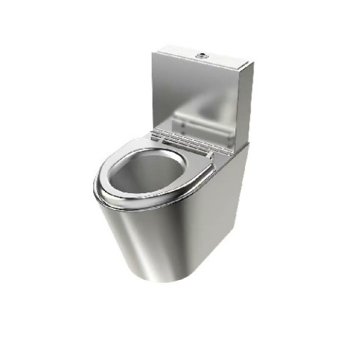 Anpassbare Toilettenschüssel aus Edelstahl