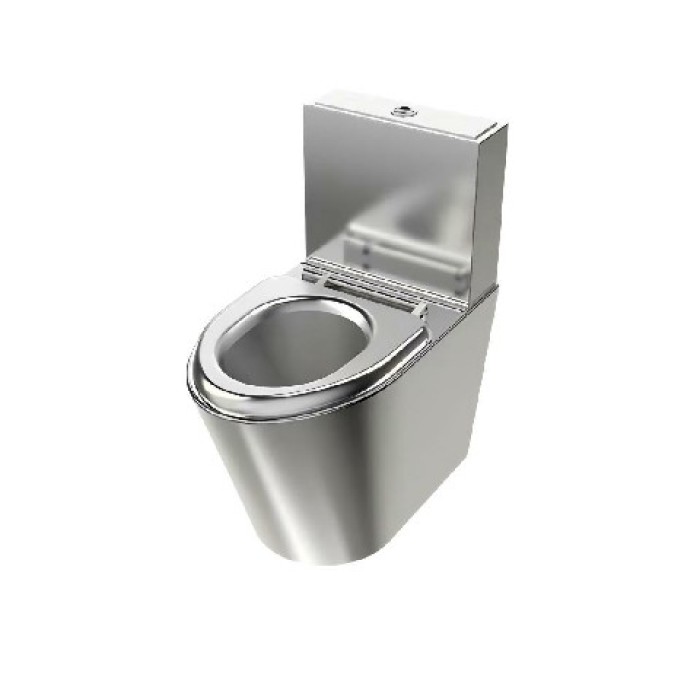 Anpassbare Toilettenschüssel aus Edelstahl