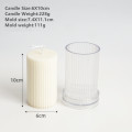 High quality Fluted candle Moud Spiral candle mold