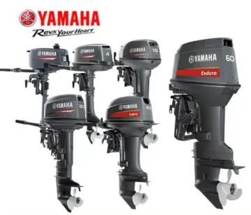 High-Power 2-Stroke Outboard Motors Compatible with Yamahas (15HP to 60HP)