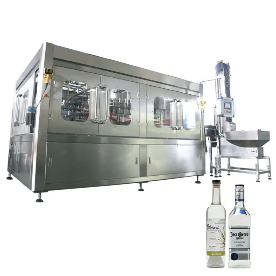High Speed Liquor Bottle Filling Line: Vodka & Wine Filling Machine
