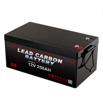 High Quality 12V 250Ah Lead Carbon Battery for Deep Cycle Solar Energy Systems