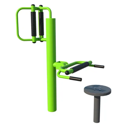 Sitting waist and back massager