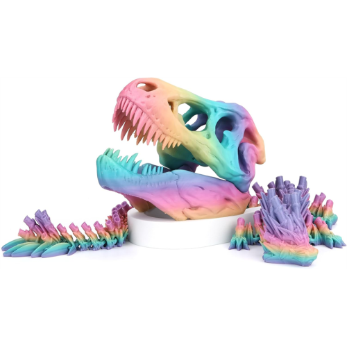 Non-Shiny Rainbow PLA Filament