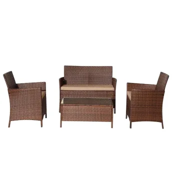 Top-Rated Classic Vietnamese Rattan Outdoor Lounge Furniture: A Popular Choice for Stylish Outdoor Spaces