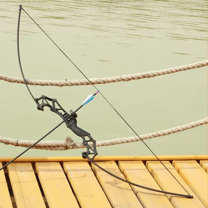 40/50IBS High Quality Black Recurve Bow And Metal Archery Bow And Arrow Shooting Game Outdoor Sports Hunting Bow And Arrow Set