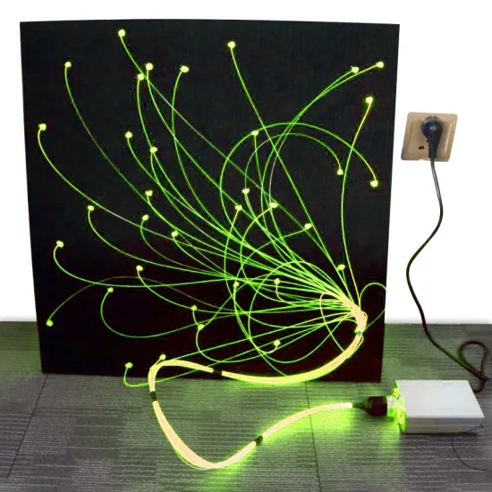 60x60cm LED Starry Sky Fiber Optic Light Panel with 18 Stars