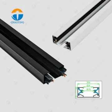 Aluminum LED Track Lighting System: 1m 1.5m 2m Accessories Connector for Interior Design