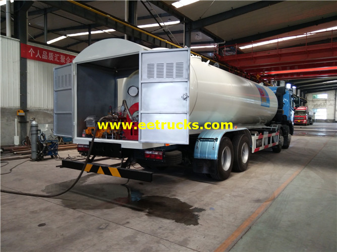 25m3 310hp LPG Delivery Tank Vehicles