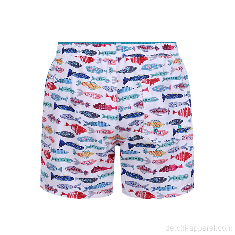 Bedruckte Badebekleidung Herren Badehose Beach Freizeitshorts