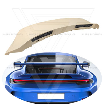 GT3 Style Carbon Fiber Rear Spoiler Wing Blades for Porsche 992 2019-2020
