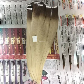 Large Stock Top Quality Virgin Hair 100 Remy Human hair extensions tape in hair extensions