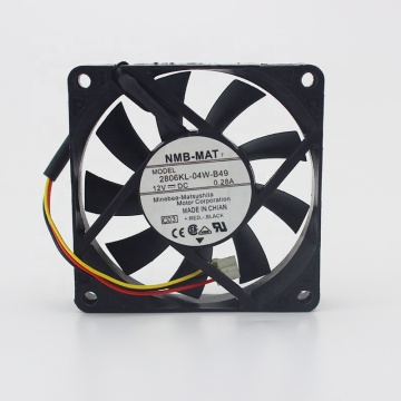 Охлаждающий вентилятор 2806KL-04W-B49 7015 12V 0,28A 7 см.