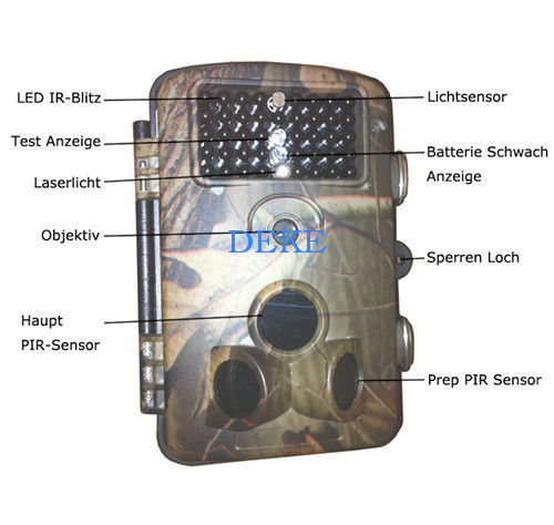 Outdoor 940nm Invisible Hunting Trail Cameras With 940nm Infra-red