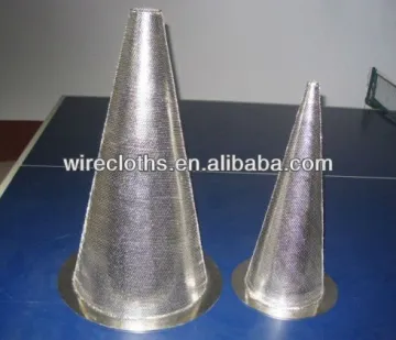stainless steel cone filter screen