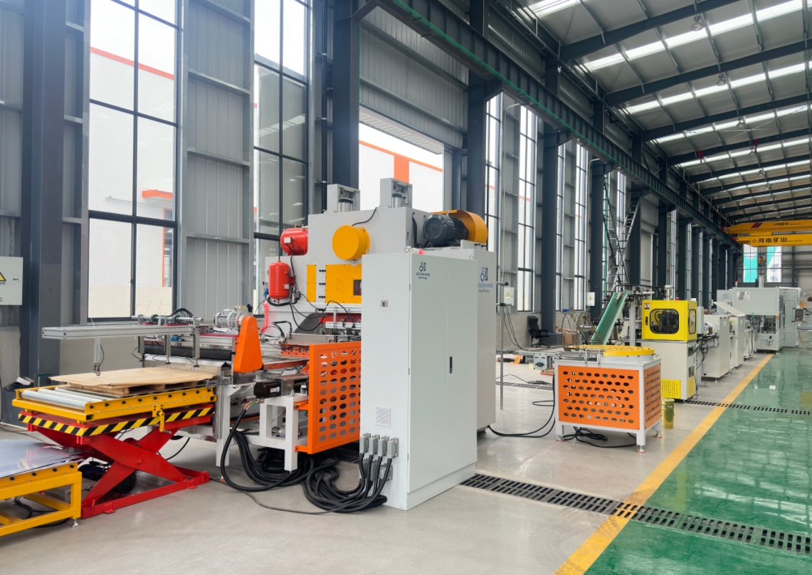 153 lid production line