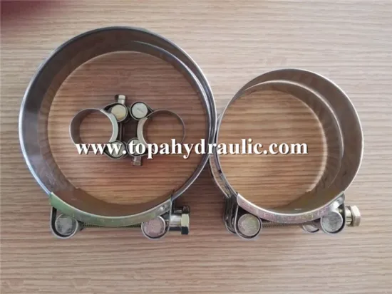 double wire carbon steel T bolt clamps