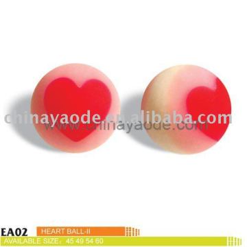 heart bouncing ball