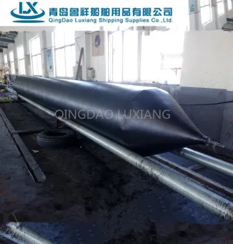 luxiang brand NO.1- 1.2*15m ship marine pneumatic rubber airbag