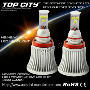 Super Bright Newest 30W H8-h9-h11 led headlight / 30W led headlight/ led car headlight