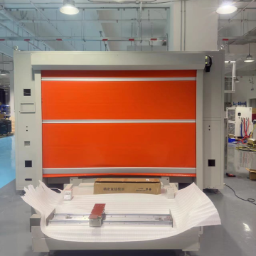 Equipment integrated high speed door