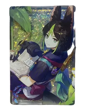 3D Anime Keychain Display Racks - Clear Acrylic Custom Craft Standee Blocks