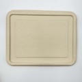 Bagasse lid for Large 4/5 compartment tray