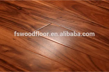 Varnished hardwood flooring (acacia)