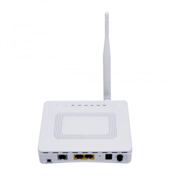 Enrutador de fibra óptica XPON ONU GE + 2USB + TEL HGU WIFI 2,4G y