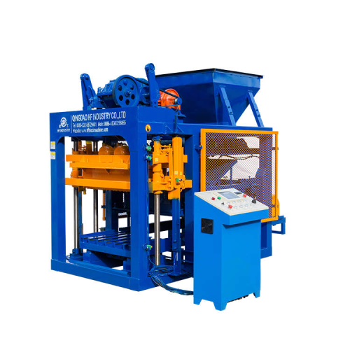 Semi Automatic Concrete Solid Brick Making Machine