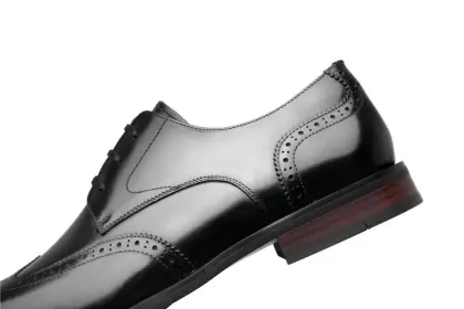 Wing Tip Genuine Leather Men's Shoes