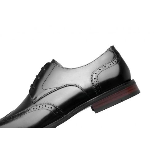 Tire d&#39;aile, chaussures pour hommes en cuir authentiques