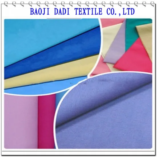 T/C65/35 110X76 63" Woven plain dyed fabric